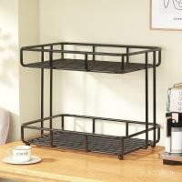 ราคา ขนม ถ้วยน้ําชั้นวางโต๊ะรับประทานอาหารเคาน์เตอร์ห้องนั่งเล่นถ้วยชั้นวางโต๊ะกาแฟสก์ท็อปเครื่องมือที่มีประโยชน์โต๊ะรับประทานอาหารการจัดเก็บคู่-เลย์ (43078532975)