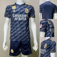 ราคา ชุดบอลผู้ชายทีมเรอัลมาดริดRealMadrid 2023-2024 รุ่นใหม่ล่าสุด( เสื้อ+กางเกง)ชุดจะไม่อมน้ำ(เหงื่อ)ดังนั้นเวลาออกกำลังกายช (18792224470)