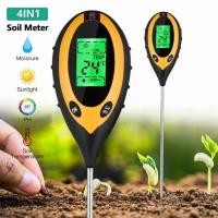 ราคา CAI SHUN【จัดส่งที่รวดเร็ว】4IN1 TQ-96 เครื่องวัดค่า PH ในดิน Digital หน้าจอLCD ค่ากรดด่าง,ความชื้น,อุณหภูมิ,ความเข้มแสง (28883549668)