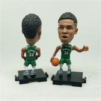 ราคา Soccerwe NBA ตุ๊กตาบาสเกตบอล Bucks Player 34 Giannis Antetokounmpo Doll (18181849771)