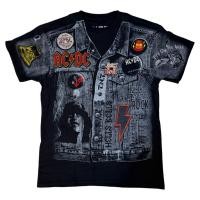 ราคา เสื้อวงดนตรี AC-DC T-SHIRT ลาย AC/DC JACKET (2017) ลิขสิทธิ์ของแท้ LIQUID BLUE USA (7034234702)