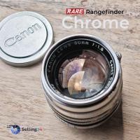 ราคา เลนส์มือหมุน Canon 50mm f1.8 Lens LTM L39 Leica Screw Rare (26137633864)