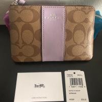 ราคา COACH รุ่น F58035 กระเป๋าสตางค์ coach แท้ ไซด์S 1ซิป (4612391855)