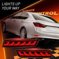 ราคา สําหรับ Toyota Corolla Altis 2014 2015 2016 2017 2018 สําหรับ Lexus GS250 ES250 รถด้านหลังกันชน Reflector ไฟไฟเลี้ยวเบรคโคมไฟ (29788935453)