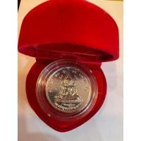 ราคา เหรียญพระพุทธชินราช หลังพระนเรศวรมหาราช รุ่นวังจันทร์ ปี 48 เนื้อกะไหล่เงิน พร้อมตลับ (23176039786)