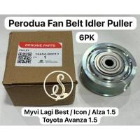ราคา PERODUA เข็มขัดพัดลม IDLER PULLEY 6PK MYVI LAGI BEST ICON ALZA TOYOTA AVANZA FAN BELT IDLER PULLEY 16604-B0010 (24542312423)