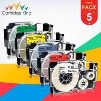 ราคา 5PK Mixed Color XR-9WE XR-9RD XR-9BU XR-9YW XR-9GN 9mm Label Tape for Casio KL-60 KL-120 KL-100 KL-200 KL-780 KL-P1000 (15475132091)