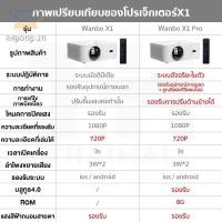 ราคา ▨Wanbo X1 Pro Projector โปรเจคเตอร์ คุณภาพระดับ Full HD (16576713457)