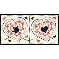 ราคา B287 แสตมป์ไทยยังไม่ได้ใช้ ชุด สื่อแห่งความรัก ปี 2557 (ยังไม่ใช้) สภาพดี ครบชุด 2 ดวง (8702989105)