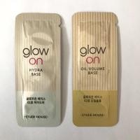 ราคา พร้อมส่ง Etude glow on HYDRA BASE / OIL VOLUME BASE 1ml (2064613830)