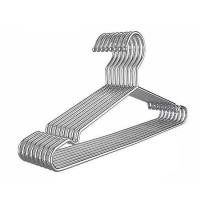 ราคา 10 ชิ้น 304 สแตนเลสแขวน Thicken Wider ไม้แขวนเสื้อ/ไม้แขวนเสื้อ Baju Penyangkut Baju / 304 สแตนเลส (43623869787)