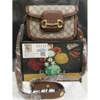 ราคา กระเป๋าสะพายรุ่นHorsebitลายGucci (5776897106)