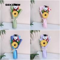 ราคา SEKINEW ช่อดอกไม้ตุ๊กตาหมี, ช่อดอกไม้รับปริญญา Dr.Bear, ของขวัญช่อดอกไม้รูปสัตว์การ์ตูน (50156829829)