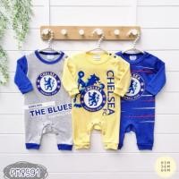 ราคา ชุดเด็ก หมียาวเปิดเท้า 3 ตัว (Romper ยาว) ลาย Chelsea เชลซี (5988755241)
