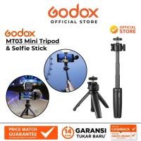 ราคา Godox MT03 ขาตั้งกล้อง ขนาดเล็ก และไม้เซลฟี่ (20379842363)