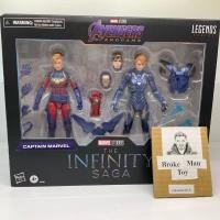 ราคา Marvel legend Rescue and captain marvel 2 pack (มือ 2) (48350214129)