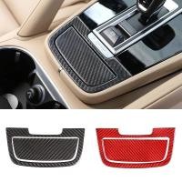 ราคา คาร์บอนไฟเบอร์แท้รถ Central Control Ashtray แผงสติกเกอร์ Trim สําหรับ Porsche Cayenne 2018-2023 Auto อุปกรณ์ตกแต่งภายใน (55007073269)