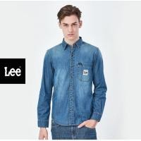 ราคา LEE เสื้อเชิ้ตแขนยาว ไซร์ Xl ทรง SLIM FIT เสื้อผ้าผู้ชาย (8626720891)
