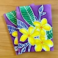 ราคา สมุดกระดาษสาเขียนลายบาติก ดอกลีลาวดี Eco friendly products (6245981300)