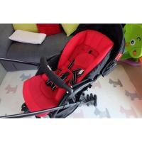 ราคา รถเข็นเด็ก APRICA รุ่น LUXUNA COMFORT สีแดงดำ (3160260998)