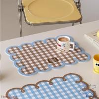 ราคา ลายสก๊อตย้อนยุคเสื่อวางตะวันตกหนังกันน้ําน้ํามันหลักฐานต่อต้านลวกไม่ล้างฉนวนกันความร้อนเสื่อระดับไฮเอนด์ชามขนาดเล็กและจานรถไฟเหาะ (53405178140)