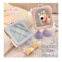 ราคา คิตตี้ คิตตี้ แมวกระจกแต่งหน้านํากระจกแต่งหน้าโต๊ะเครื่องแป้งที่มีแสงสก์ท็อปกระจกสมาร์ทเติมแสงกระจกแต่งตัวกระจกความงาม (47001284225)