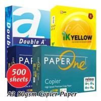 ราคา A3 80gsm กระดาษเครื่องถ่ายเอกสาร A3 กระดาษ Photostat A3 IK สีเหลือง A3 Double A3 PaperOne 80gsm A3 กระดาษ 复纸 (42764903421)