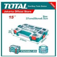 ราคา กล่องเก็บของพลาสติก 15 นิ้ว พลาสติก ออแกไนเซอร์ TOTAL TPBX1151 (44055607427)