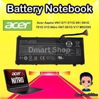 ราคา ( AC14A8L ) AC15B7L Battery Notebook Acer Aspire VN7-571 571G 591 591G 791G V15 Nitro VN7-591G V17 (12112130262)