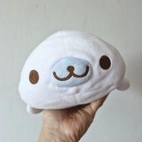 ราคา Mamegoma Seal มาเมะโกมะ แมวน้ำ san x อุ๋งอุ๋ง ตุ๊กตามือสองญี่ปุ่น เนื้อมาสเมลโล่ (46106689599)