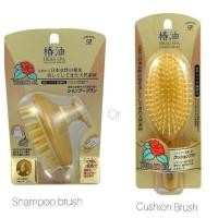 ราคา (1ชิ้น) แปรงผมญี่ปุ่น ส่วนผสมtsubaki Ikemoto Cushion brush or Shampoo brush with camellia oil tsubaki (29458754653)