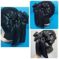 ราคา #เน็ตติดผม #เน็ตติดผมพยาบาล #เน็ตติดผมสีดำ #โบว์ติดผม#bow (2161595555)