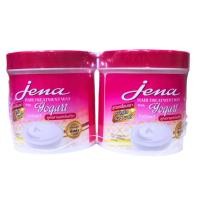 ราคา Jena Hair Treatment Wax with Yogurt Extract 500 ml. จีน่า สูตรสารสกัดจากโยเกิร์ต (แพ็คคู่) (842717933)