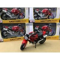 ราคา โมเดล DUCATI Monster 696 1:12 เป็นโมเดลบิ๊กไบค์สำหรับตั้งโชว์ รายละเอียดสวยสินค้าตามภาพ ร้อยเปอร์เซ็นต์ (6841535211)