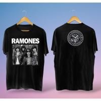 ราคา เสื้อยืดผู้ชาย/RAMONES BAND/เสื้อยืดวง (41405770839)