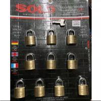 ราคา กุญแจSOLO คีย์อะไลท์ ระบบลูกปืน รุ่น4507N 10 ตัวชุด (25207477675)