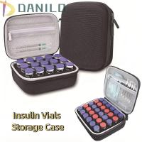 ราคา DANILLO Insulin Vials Storage Case,ขนาดใหญ่ความจุ 10ML Insulin Vial Protector,แบบพกพาสวมใส่กันน้ําEVA Insulin Case Travel (46106776281)