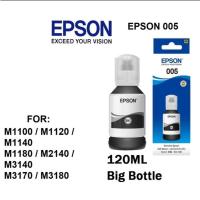 ราคา หมึก Epson 005 (T03Q100) BLACK 120ml หมึกกันน้ำ (M1100/M1120/M1140/M1170/M1180/M2110/M2120/M2140/M2170. (56457037026)