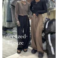 ราคา กางเกงไซส์ใหญ่คาร์โก้ผ้าไม่ร้อนขนาดoversize-bigsizeช/ญ (24818831185)