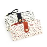 ราคา R139-2 Long Wallet กระเป๋าสตางค์ผู้หญิง Cat Motif Card Wallet (26410077032)
