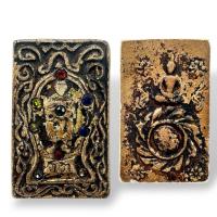 ราคา พระสมเด็จพุทธจารย์โตพรหมรังสีวัดระฆังเนื้อผงประดับพลอย (56303813602)