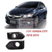 ราคา สําหรับ HONDA CITY 2018 2019 กันชนหน้าไฟตัดหมอก Garnish /Bumper ฝาครอบไฟตัดหมอก (41756719907)