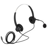 ราคา สนุก~ H360TYPEC Binaural Business Headset ชุดหูฟังสองด้านสําหรับ Call Center Online Course Conference Call (44428587772)
