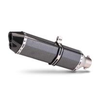 ราคา Motorcycle 51mm Exhaust 470mm Muffler Silencer Moto FoR z650 mt07 cbr250rr crf150 mt03 mt15 cbr500r (41079192467)