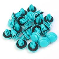 ราคา 20PCS แผงประตูคลิปซีลแหวน Fastener Rivet คลิปกันชน Retainer สําหรับ BMW E34 E36 E38 E39 E46 M3 M5 X5 รถอุปกรณ์เสริม (26135393090)