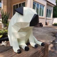 ราคา น้องปั๊ก น้องหมาน้อย ก็มา Pug paprcraft โมเดลกระดาษน้องหมา พันธุ์ ปั๊ก ติดผนัง ตกแต่งบ้าน ตกแต่งร้าน (4426812623)