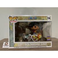 ราคา [Box 96%] Funko POP! Anime One Piece (วันพีซ) - Luffy with Thousand Sunny [114] winter con. (ลูฟี่เรือซันนี่ Ride) (23582408164)