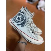 ราคา Converse All Star สีฟ้า ไซร้ 41/26 มือสองของแท้ (28342587516)