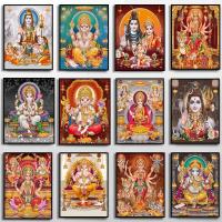 ราคา โปสเตอร์วัดพระพิฆเนศอินเดียฮินดู | ศิลปะผนังผ้าใบทางศาสนา | ช้างพระเจ้าตกแต่งบ้าน | ศิลปะห้องนั่งเล่นจิตวิญญาณ | พิมพ์ผ้าใบทํามือสําหรับตกแต่งวัดอินเดีย (29982859256)