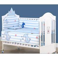 ราคา ชุดเครื่องนอนกันกระแทก ผ้าฝ้ายสำหรับเตียงเด็ก ขนาด 120*60 ซม (12173458887)